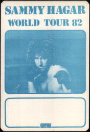 ##MUSICBP0254  - Sammy Hagar 1982 World Tour OTTO Backstage Pass