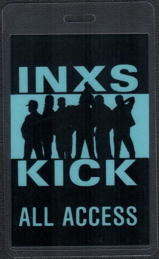 ##MUSICBP0325  - 1987-88 INXS Laminated OTTO All Access Backstage Pass from the Kick World Tour