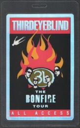##MUSICBP0591.1 - Third Eye Blind Laminated OTTO All Access Backstage Pass from 1998 "The Bonfire Tour"