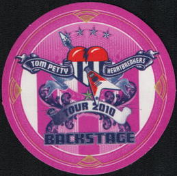 ##MUSICBP0594 - Tom Petty and the Heartbreakers "Backstage" Backstage Pass from the 2010 Mojo Tour