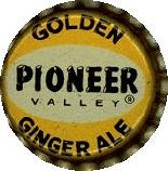 #BF319 - Group of 10 Pioneer Golden Ginger Ale Cork Caps - Log Letters