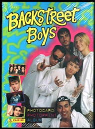 ##MUSICBQ0242 -  Sealed 1998 Backstreet Boys Photocard Album - Panini