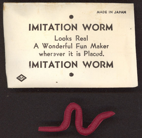 #TY582 - Imitation Worm Gag - Made in Japan