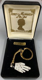 ##MUSICBQ0246 - Michael Jackson Gloved Hand Keychain in Original Box