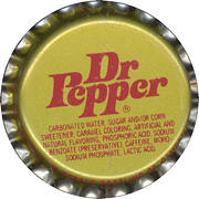 #BF326 - Group of 10 Dr Pepper Soda Bottle Caps