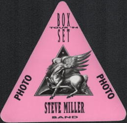 ##MUSICBP0177  - 1994 Steve Miller Band Tour OTTO Photographer Backstage Pass - Box Set Tour