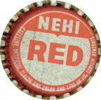 #BF125 - Group of 10 Early Nehi Red Soda Caps